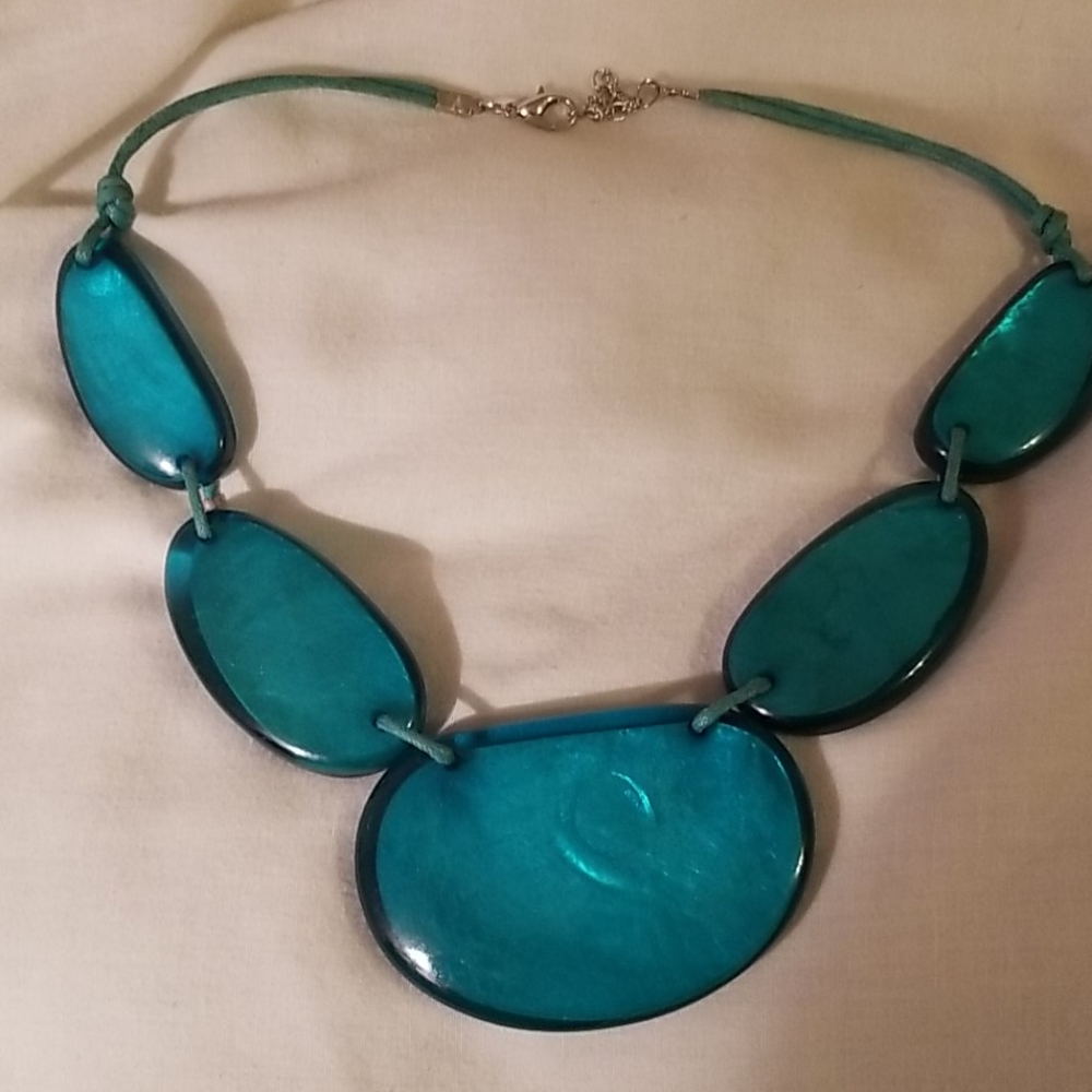 Aqua Stone Necklace
